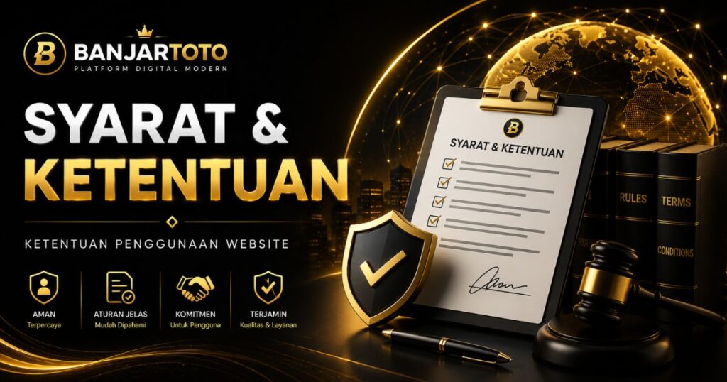 Syarat dan Ketentuan BANJARTOTO